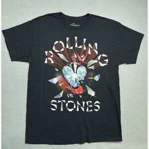 The Rolling Stones T-shirt 2024 Tour Official Men's Large Hackney Diamonds